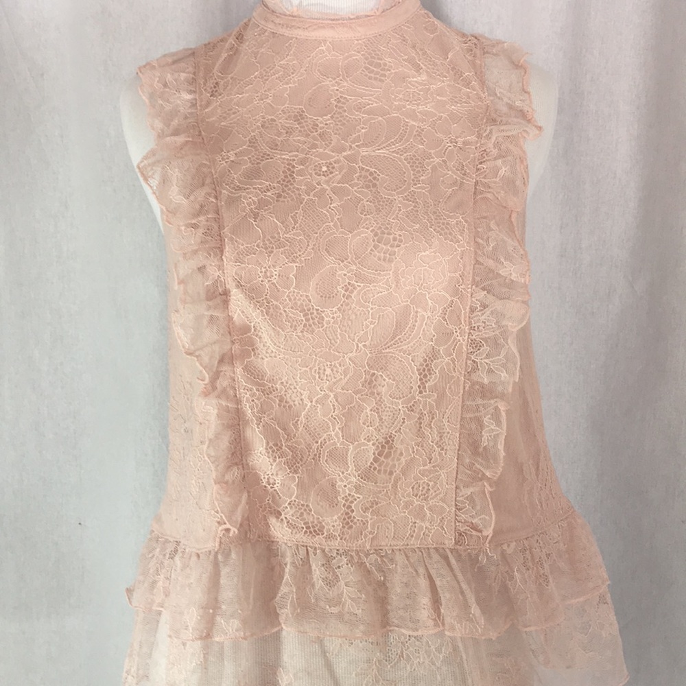 Express lace top